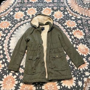 GAP Faux Sherpa Lined Utility Jacket